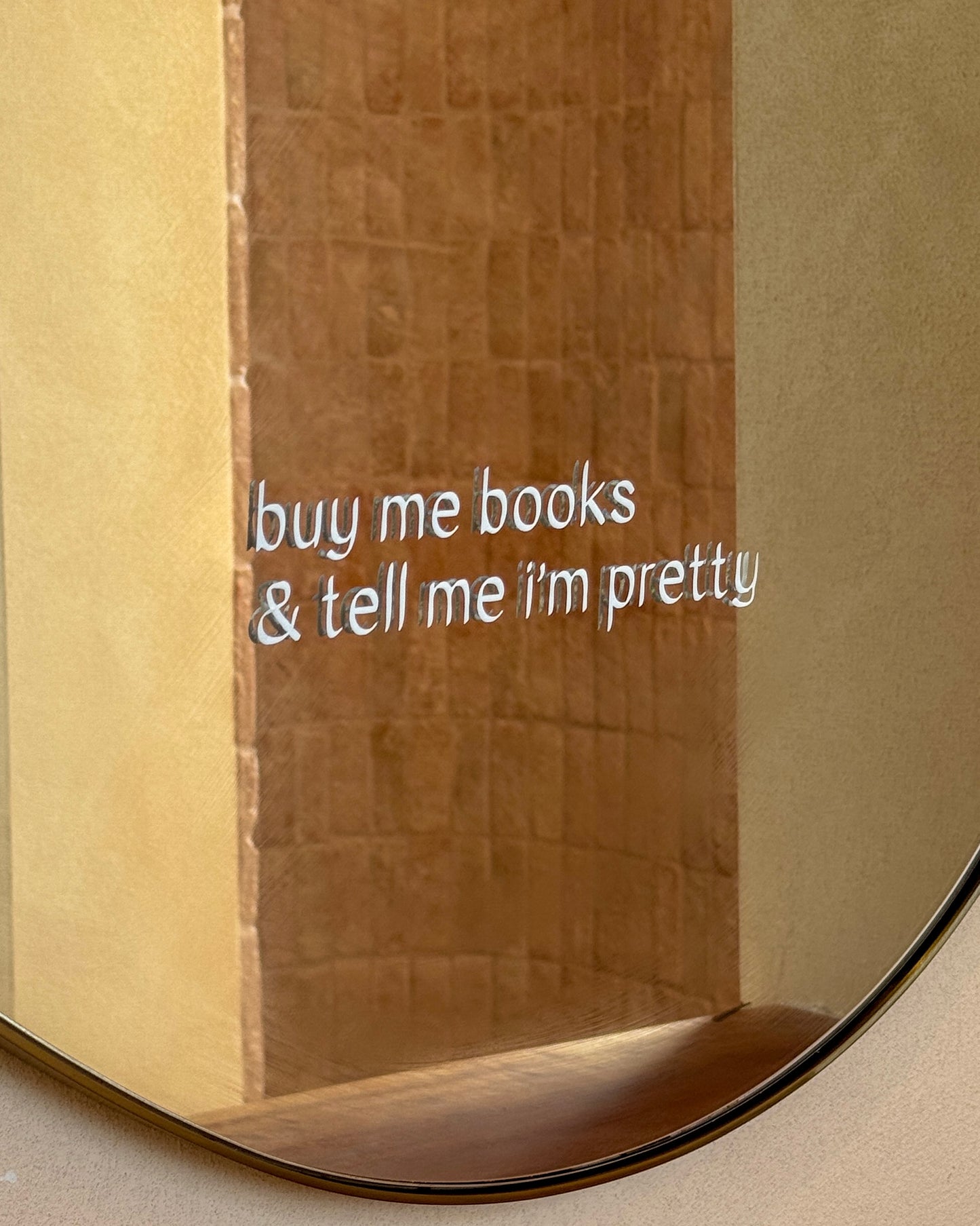 BOOKISH MIRROR STICKERS
